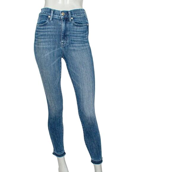 AYR Women's THE RISER Super Skinny Soft Jeans Blue neon jupiter Size 25 - Picture 1 of 12